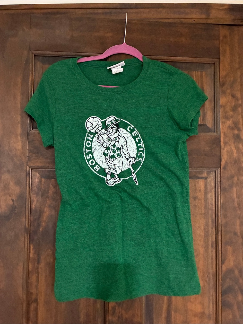 5th & Ocean Green Boston Celtics Graphic Short Sleeve Tee
